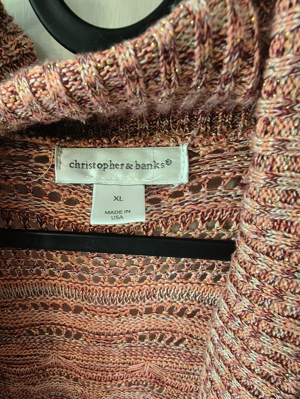Christopher & Banks Open Front Cardigan - Picture 2 of 3
